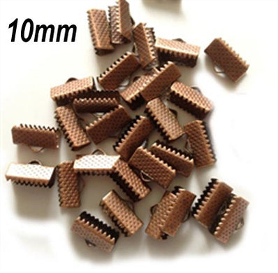 50Pcs crimp, Necklace end Tips