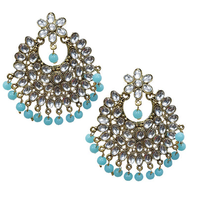 Traditional Marriage Party Bridal Earring Bold Large and Heavy Eye Catching