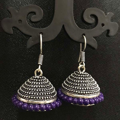 High Quality Indian Made Oxidized Jhumka Earring Sold by per Pair Pack