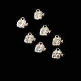 20 Pcs Pack, Approx Size 9mm Small Metal Charms Pendant Oxidized Finish  Jewellery Making Raw Materials
