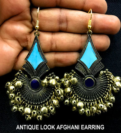 Afghan Earrings Sold by per pair pack
(Antique Look)
Note: No return Or Exchange in this Product