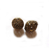 4 Pcs Pack  Filigree Handmade Beads