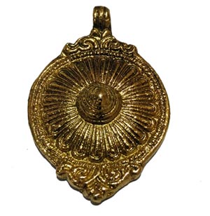 Light Weight, Gold Plated, Aluminum Pendants,Size about 50~60mm