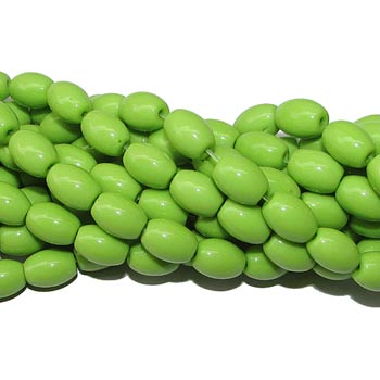 Beads, Czeck Glass, Size 10x7mm, Sold By Per Strands 16 Inch