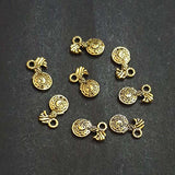 20 Pcs Pack in approx size 8x15mm Oxidized Small Pendant Charms for Jewellery Making