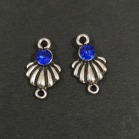 19x10mm, Antique Hoop Chandbali Earrings This beautiful pair of chandbalis with delicate filigree work enameled  stones