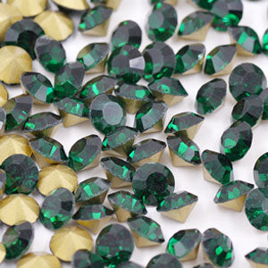 4.20mm, Flatback Chatons, Glass Rhinestone, Sold Per Pack of 144 Pcs, Size SS-17