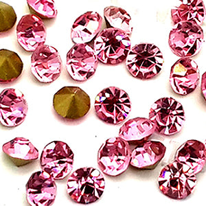 4.20mm, Flatback Chatons, Glass Rhinestone, Sold Per Pack of 144 Pcs, Size SS-17