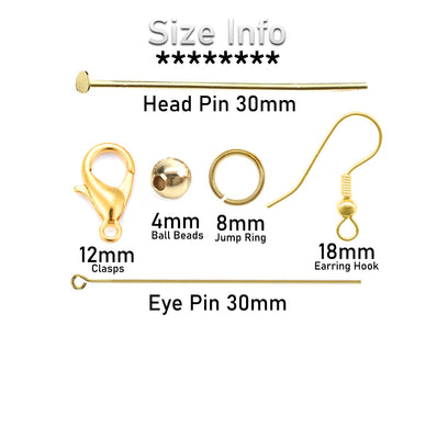 Jewellery Making Kit Findings in storage box packing