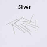 50pcs/lot 25 mm Long Double Cylinder Bar Earrings Connecting For Jewelry Making Earring Findings DIY Ear Jewelry Supplies