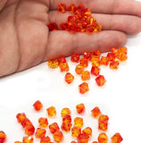 500 beads loose biCone Crystal 4mm Bi-Cone Crystal Glass Beads